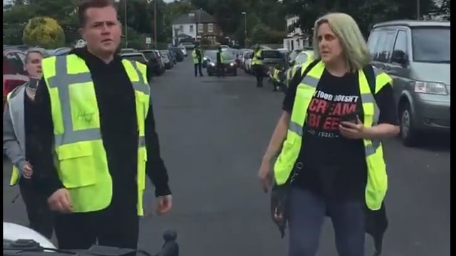 Activists target UK farmer bringing sheep to factory