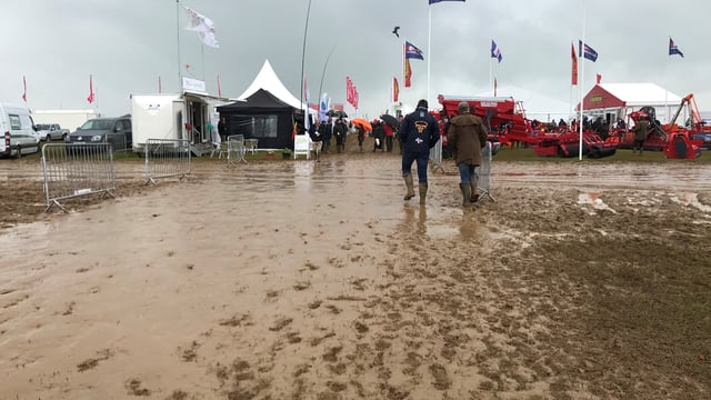 Pics: Weather impacts on 'Cereals' show, but bigger problems in UK fields