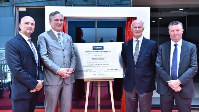 Kerry officially opens new €20 million Indian facility