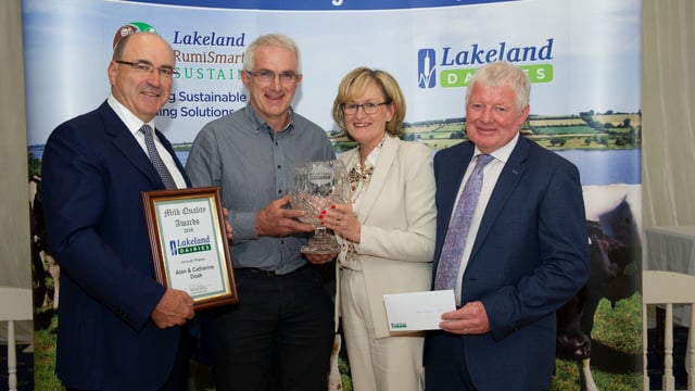 Winners unveiled at Lakeland milk quality awards