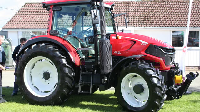 Edging closer: Turkish-built Basak tractors at Royal Highland Show