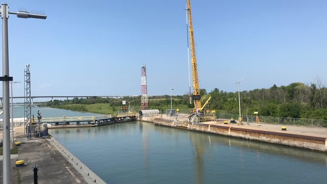 Watch: 15 canal locks...shipping maize from Ontario to Ireland