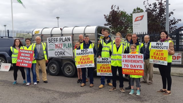 Beef Plan protest kicks off in Cork