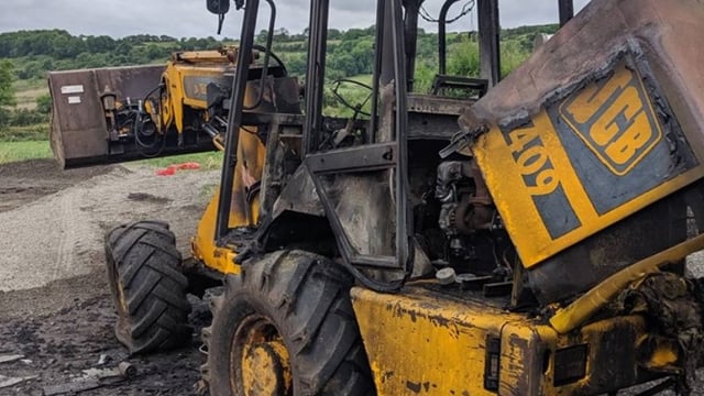 JCB burn-out prompts machinery fire warning