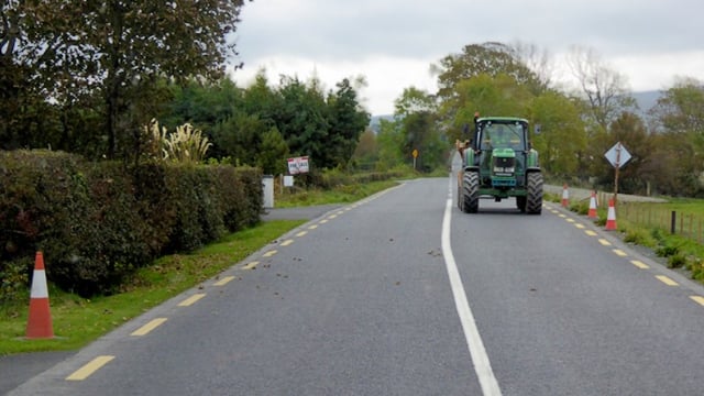 Tractor driver sought following traffic collision