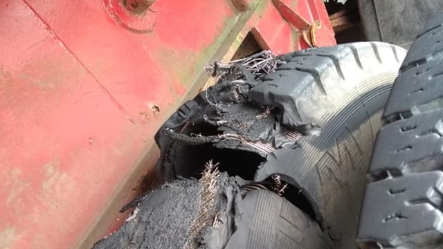 Gardaí issue warning as tyres fall 'flat' in recent checks