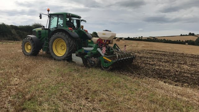 Extension for catch crop establishment in ACRES