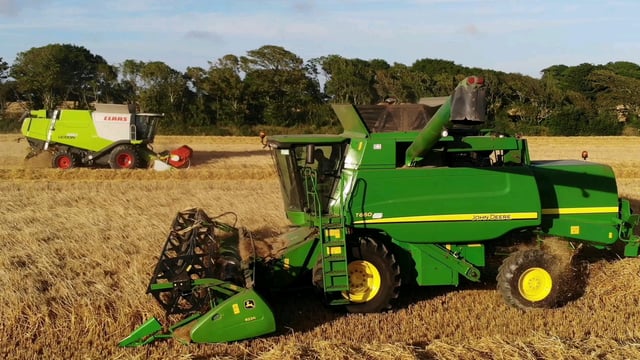 Harvest pics: Plenty of action these days
