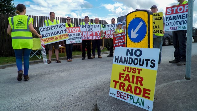 Beef Plan suspends Slane protest following farmer injury