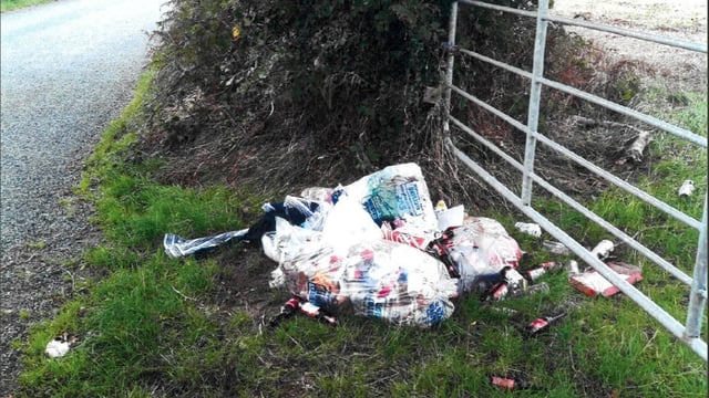 Fly-tipper 'stung' with fine in 'sunny south-east'