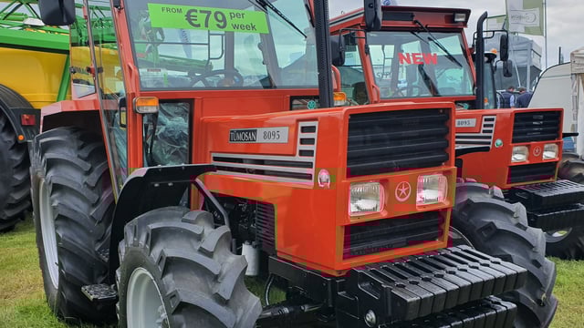 New tractor sales show a sharp drop