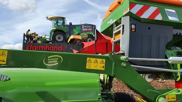 On-site pics: Machinery hauled, parked and ready for 'Ploughing 2019'