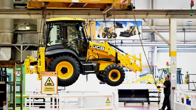JCB ends 'short-time working' as component shipping improves