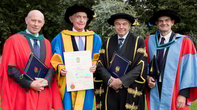 UCD awards Honorary Doctor of Science to former Mountbellew principal