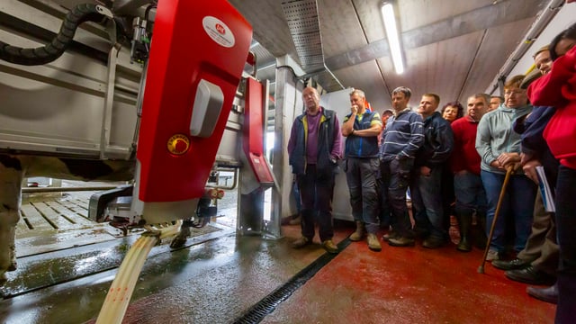 Farmers discuss transition to robotic milking in 'sunny south-east'