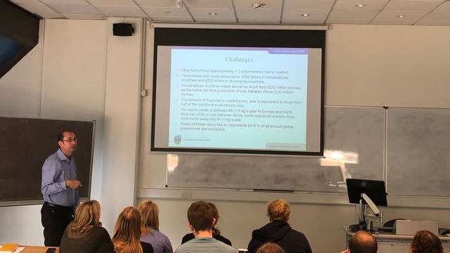 UCD seminar hears that, globally, 30% of food is wasted every year