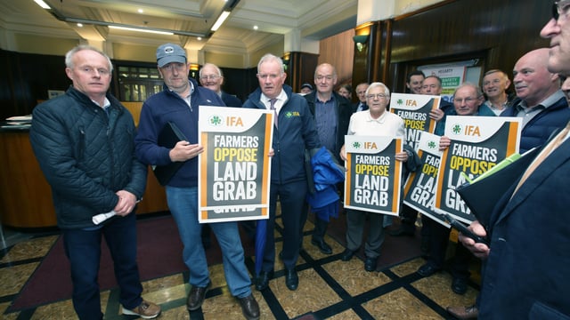 'We are the greenest farmers in Ireland and we are the most punished...'