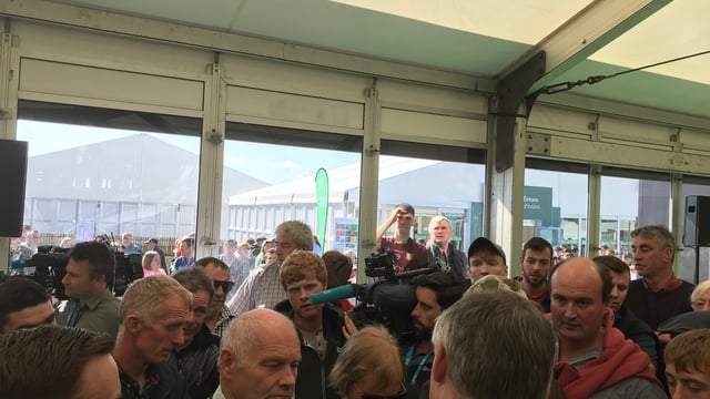 Beef farmers voice anger at 'Ploughing 2019'