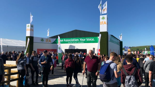 UK farm leader joins IFA at 'Ploughing' on 'shared Brexit concerns'