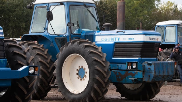 Auction report: £132,000 (plus VAT and commission) for County tractor - bought by an Irish man