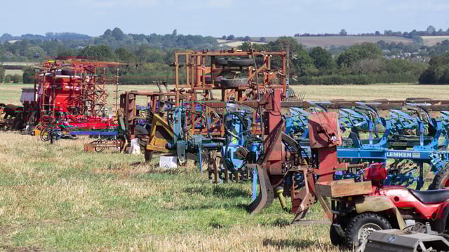 Auction report: Tillage tackle clearance at 'on-farm' sale