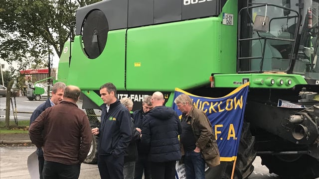Updated: IFA grain protests lifted outside Glanbia