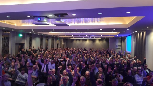 Crowds attend IFOI meeting in Athlone and see 3 mediators elected