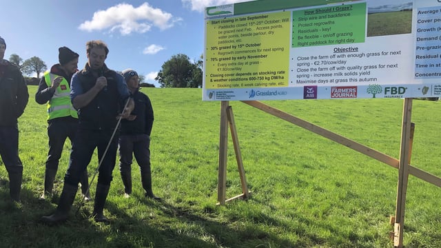 Winding down the grazing season in Teagasc Ballyhaise