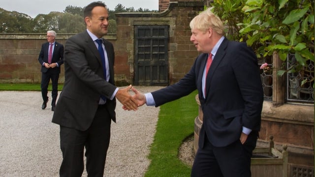 Brexit talks: Varadkar and Johnson 'could see pathway to possible deal'