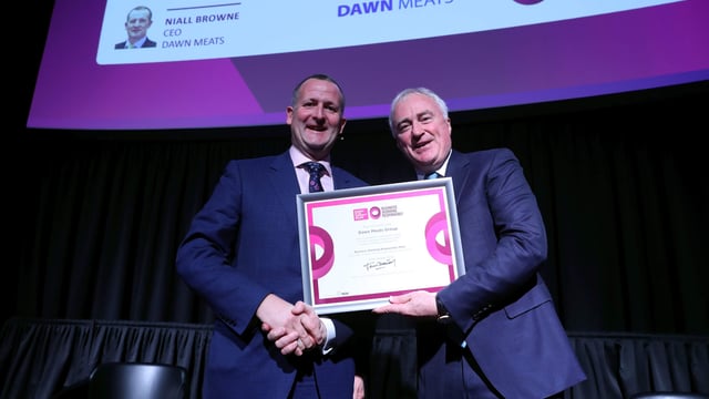 Dawn Meats awarded 'Business Working Responsibly' mark across all Irish plants
