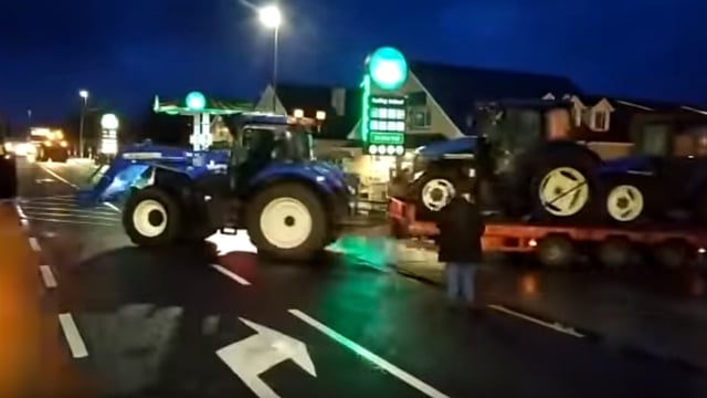 Tractor protest 'born out of sheer frustration' - McGrath