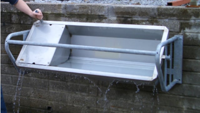 Tired of cleaning out water troughs? Then a tip-over drinker might be for you