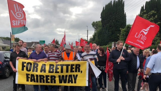 Trade unions to back Bord na Móna worker protest tomorrow