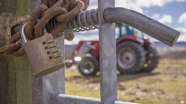 Theft of artificial insemination equipment in Co. Tyrone