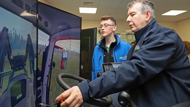 CAFRE invests £100,000 in NI's first tractor simulators