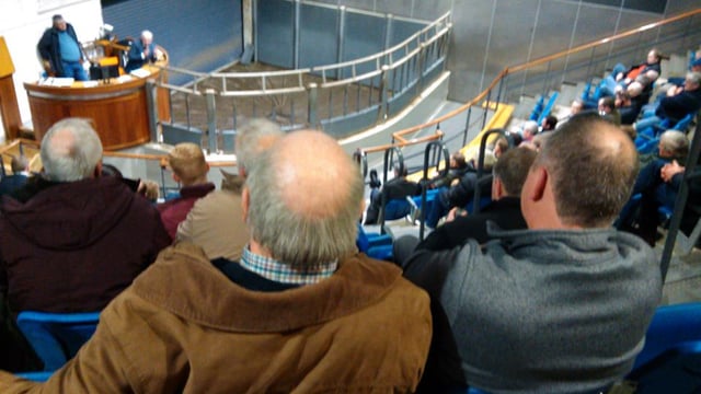 IFRG holds farmer petition meeting in Kilkenny Mart