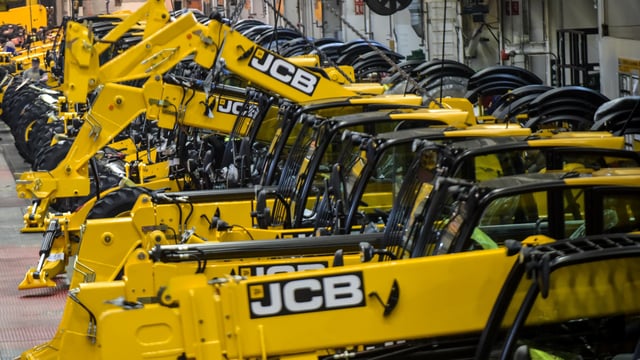 JCB to reduce production due to expected shortages from China