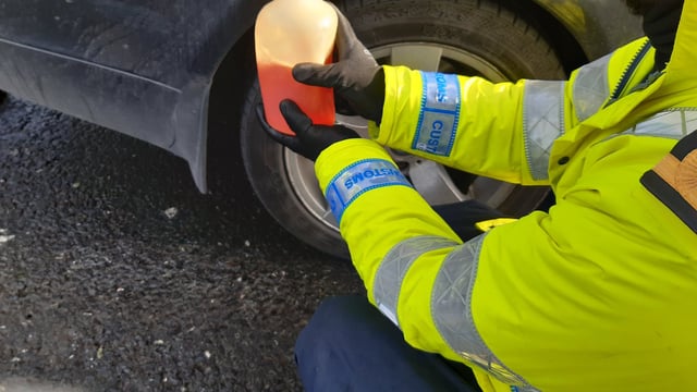 Range of offences detected in M9 motorway checkpoint