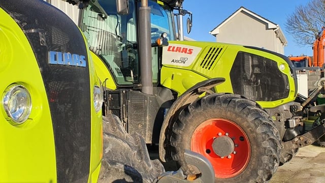 How many used tractors were registered so far this year?