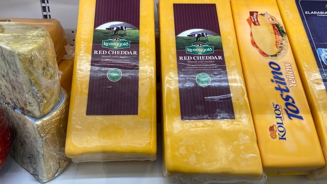 Pics: Irish cheddar cheese features on the supermarket shelves in Egypt and Algeria