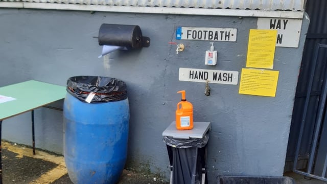 Pics: Raphoe Mart reopens with new measures in place