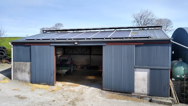 Infrastructure Focus: Installing solar panels on a dairy farm in Co. Cavan