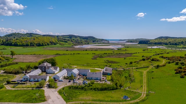 Change of scene: Diverse farm portfolio with 238ac and 10 holiday cottages...in Scotland