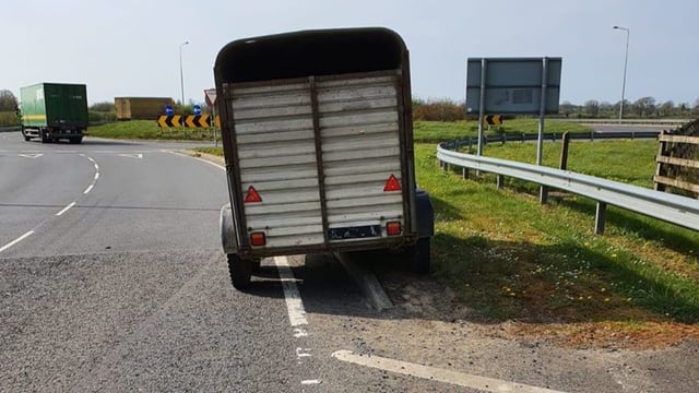 Farmer collecting animal sent home from Garda checkpoint