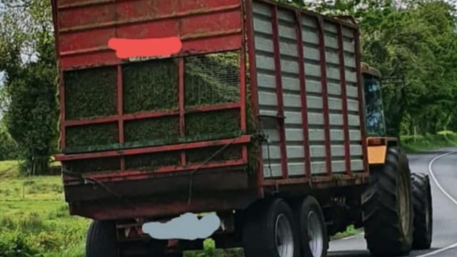 Tractor driver 'draws' Garda ire with silage safety slip-up