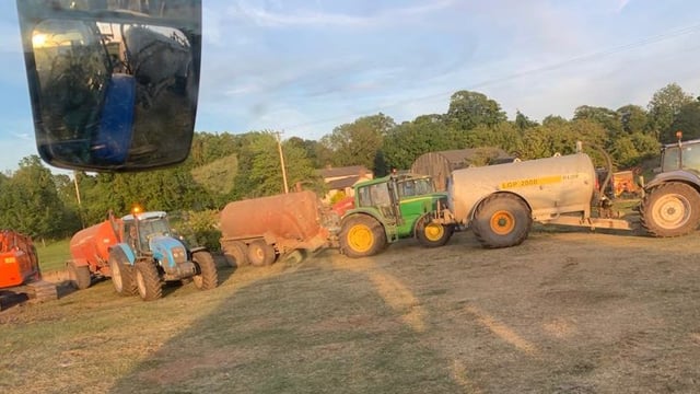 Massive farming community effort averts bog fire catastrophe