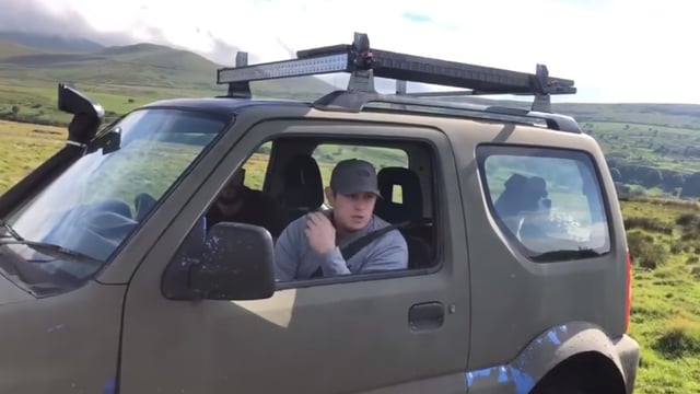 'This is private land': Farmer confronts 4X4 over trespassing