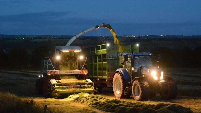 'All night silage-cutting' complaint prompts fiery online debate