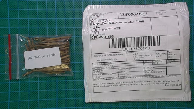 Department confirms 32 incidents of people receiving 'unsolicited seeds' from abroad
