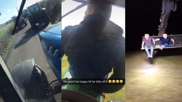 'Worrying trend' of young people driving tractors participating in TikTok challenge